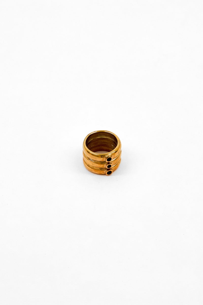 PARFOIS Women Fashion Ring, Gold  - Image 1