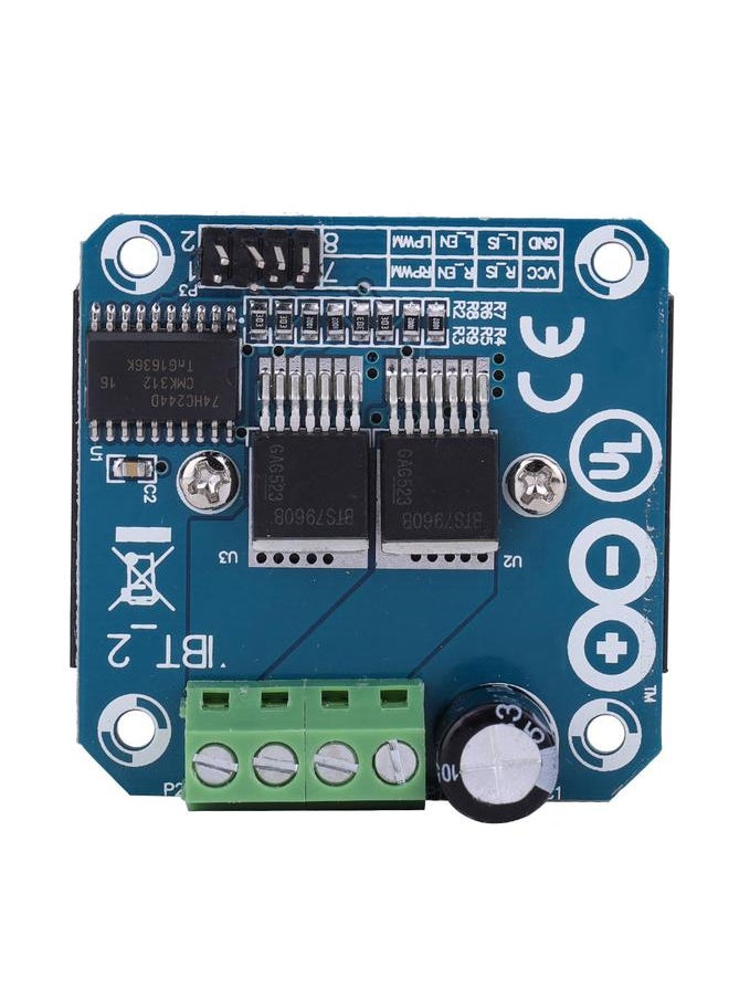 Thoraya - Driver Circuit Module Stepper Motor Driver PWM Full H bridge Drive Module BTS7960 - Image 1