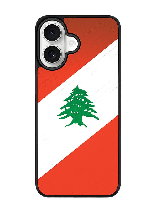 Stylizedd iPhone 17 Case, [Compatible with MagSafe] Slim Magnetic cover Phone Case iPhone 17 -Flag Of Lebanon - Image 1