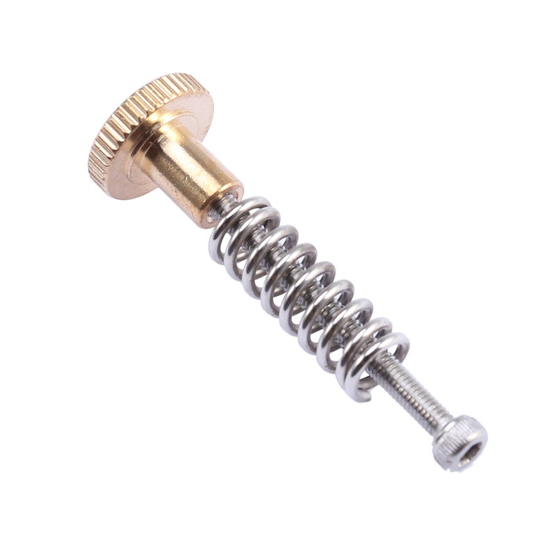 6 PCS Screws Leveling Springs Leveling Knob Set for 3D Printer (Golden) - Image 4