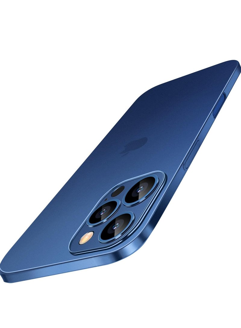 ELTRAZONE iPhone 16 Pro Max Slim Case | 0.2mm Paper-Thin Lightweight Case | Matte Finish PP Back Protection | Anti-Fingerprint & Anti-Yellowing | Compatible with iPhone 16 Pro Max 6.9 Inch - Translucent Blue - Image 1