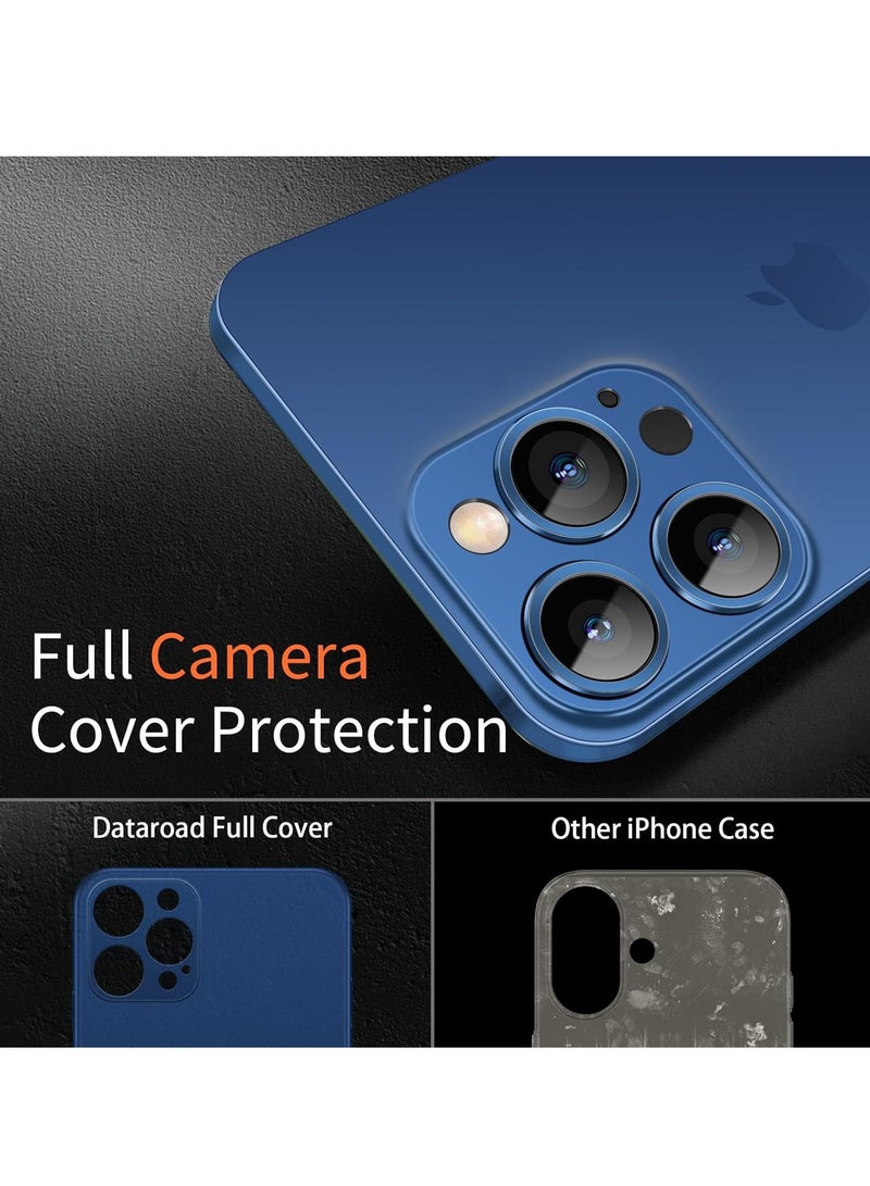 ELTRAZONE iPhone 16 Pro Max Slim Case | 0.2mm Paper-Thin Lightweight Case | Matte Finish PP Back Protection | Anti-Fingerprint & Anti-Yellowing | Compatible with iPhone 16 Pro Max 6.9 Inch - Translucent Blue - Image 3