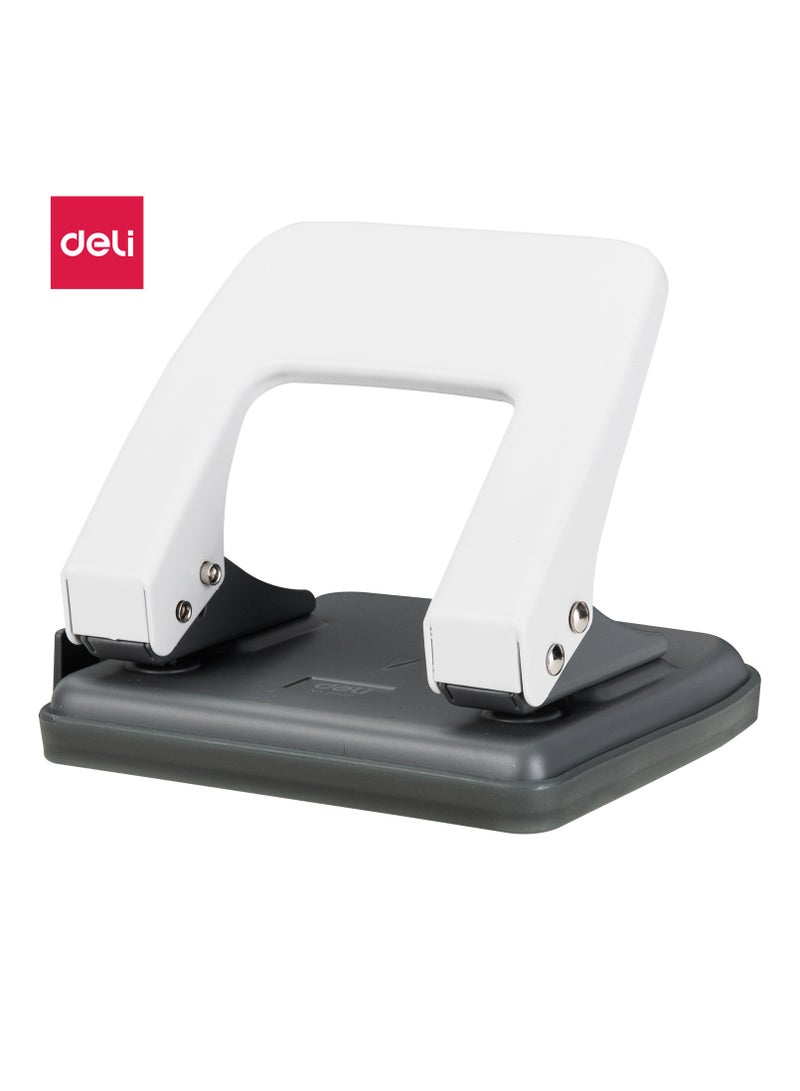 Deli E0102 Punch - 20 Sheets, 80mm, 桅6mm, White/Blue - Image 5