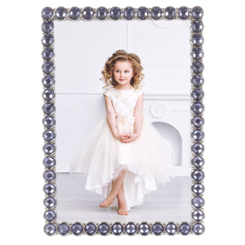 لورانس فرايمز إطارات لورانس 4x6 إطار البريق الفضي للمعادن - منتصف الليل الأزرق - Image 2