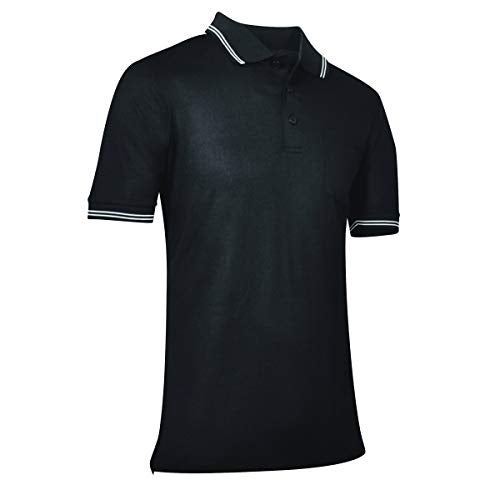 CHAMPRO Baseball/Softball Umpire Polo Shirt - Polyester, Adult 2X-Large, Black - Image 5