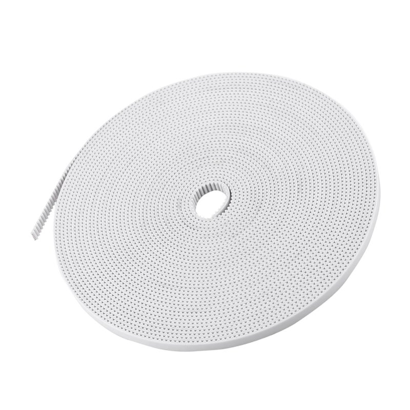 10M White Open Timing Belt Width 6mm PU with Steel Core 3D Printer Accessory - Image 2