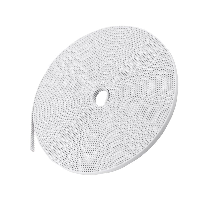 10M White Open Timing Belt Width 6mm PU with Steel Core 3D Printer Accessory - Image 1