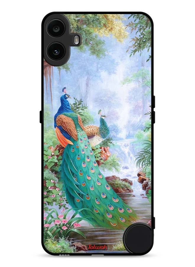 Tolwak Nothing CMF Phone 1 Protective Case Cover Peacocks - Image 1