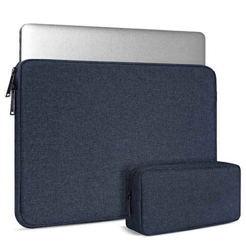 iKammo 15.6 Inch Laptop Sleeve Case Bag for HP Envy x360/ Pavilion/Victus 15.6" Gaming Laptop, ASUS VivoBook 15.6/TUF/ZenBook 15, IdeaPad 3, Razer Blade 15.6, Acer Dell Samsung Chromebook, Navy Blue - Image 1