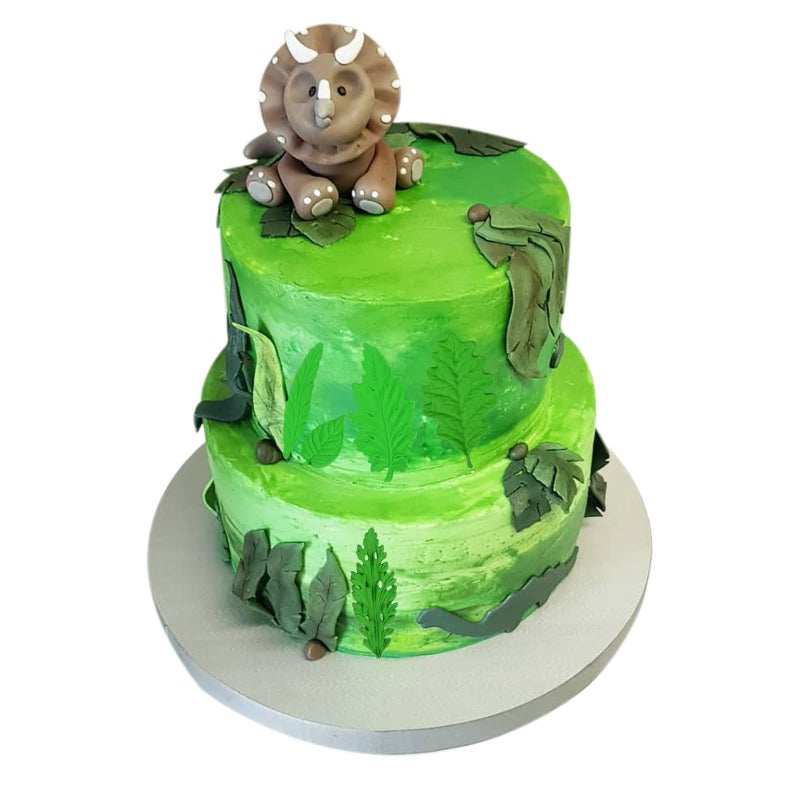 Xcake Lcook Blackberry Leaf Silicone Chocolate Molds  Fern Oak Fondant Leaf Mold  for Birthday Cake Decoration  Baby Shower  Wedding Cupcake Topper Candy Polymer Clay  2 Pcs - Image 5