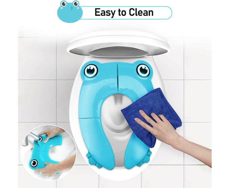 Blue Frog Portable Foldable Potty Training Seat - Image 4