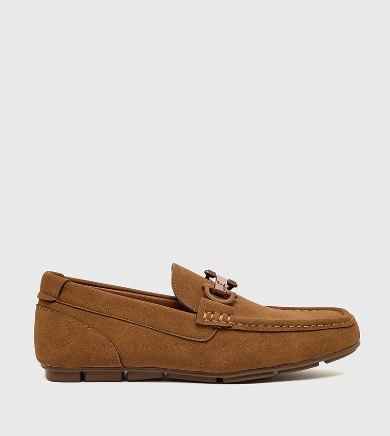 ستيف مادن Men's Bronze Casual Sandals