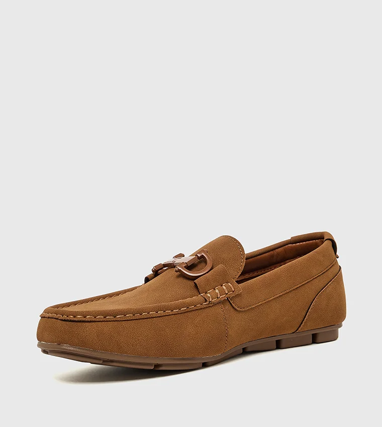 ستيف مادن Men's Bronze Casual Sandals