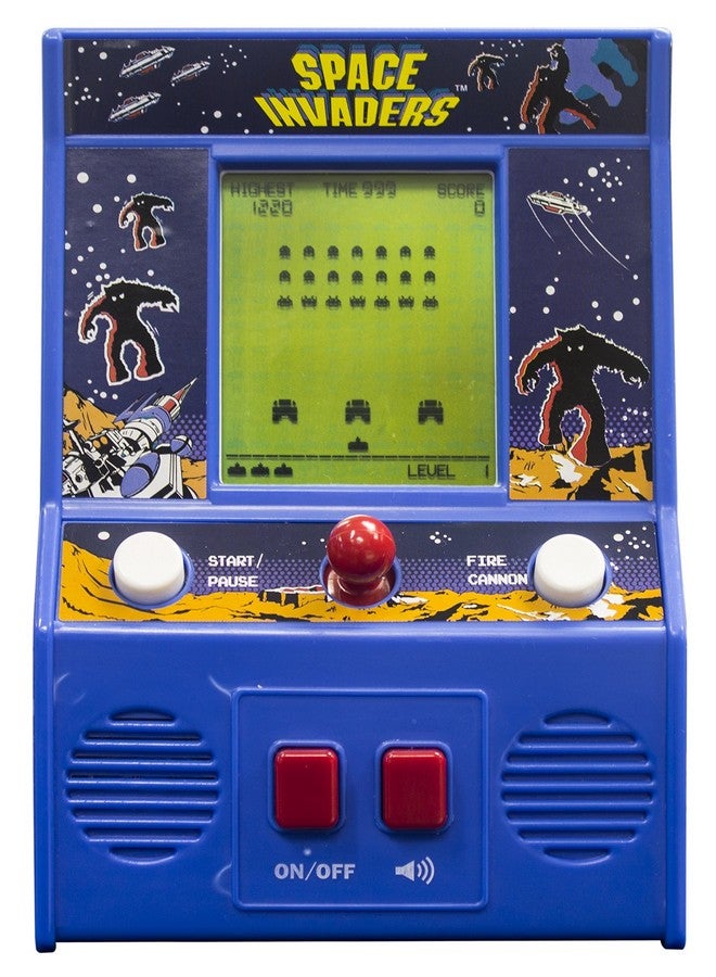 Basic Fun الكلاسيكيات الأركيد - لعبة الأركيد المصغرة رetro Space Invaders - Image 1