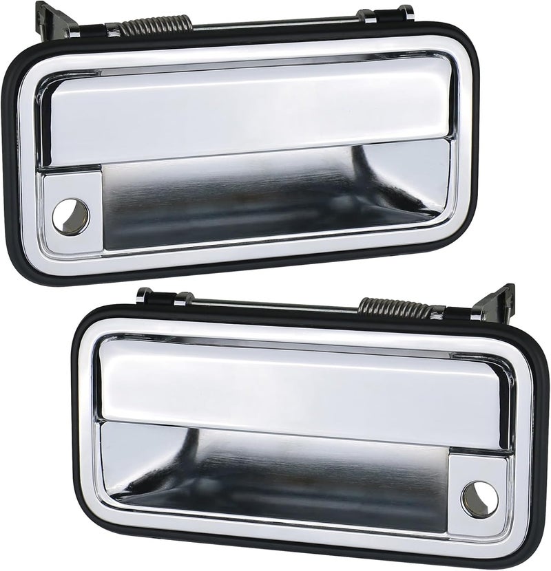 APPERFiT Chrome Exterior Door Handle Set - Image 1