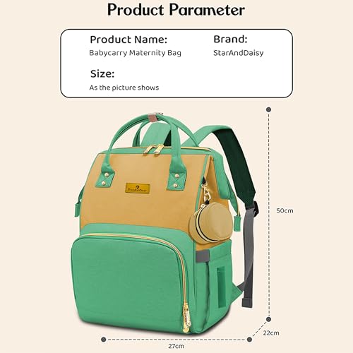 StarAndDaisy Diaper Bag for Baby/Maternity Bag with 16 Multi-Purpose Pockets with Quick Access Diaper & Mobile Pocket/Diaper Bag for Mothers for Travel - Image 5
