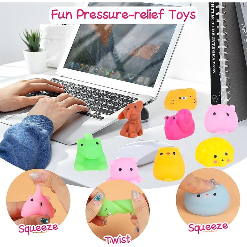 LOKIPA 24PCS Mochi Squishy Toys, Squishy Toys for Kids Easter Basket Stuffers Egg Fillers Gifts Party Favors - Image 4