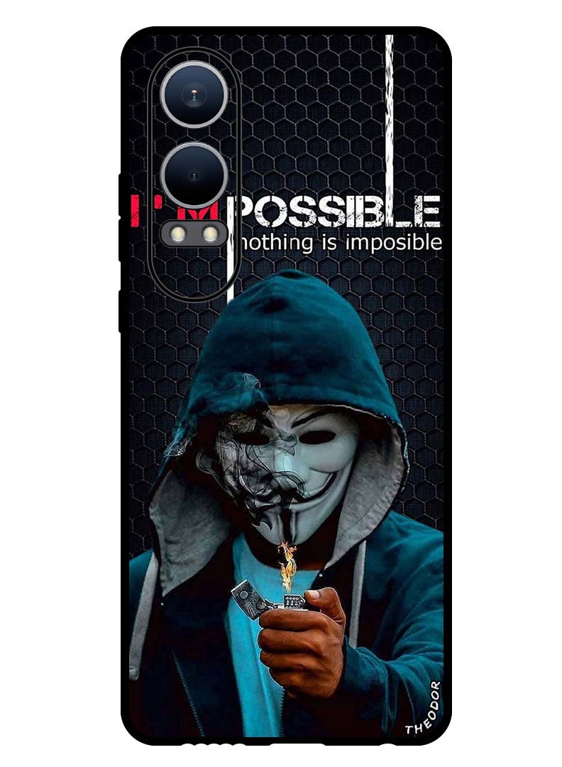 Theodor Protective Case Anti Scratch Shock Proof Bumper Cover For OnePlus Nord CE4 Lite Nothing Is Impossible - Image 1