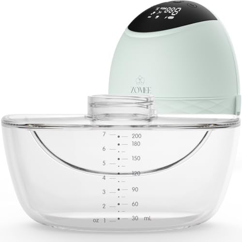 Zomee Collection Bottle Leak Proof 7 oz for Zomee Fit Wearable Breast Pump for Breastfeeding and Nursing Mothers Milk Bottle Storage Container Pump Not Included - Image 1