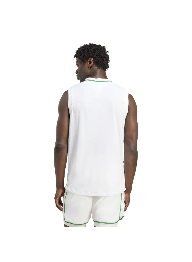Adidas Tank Top Pro M White Tennis T-Shirts For Men
