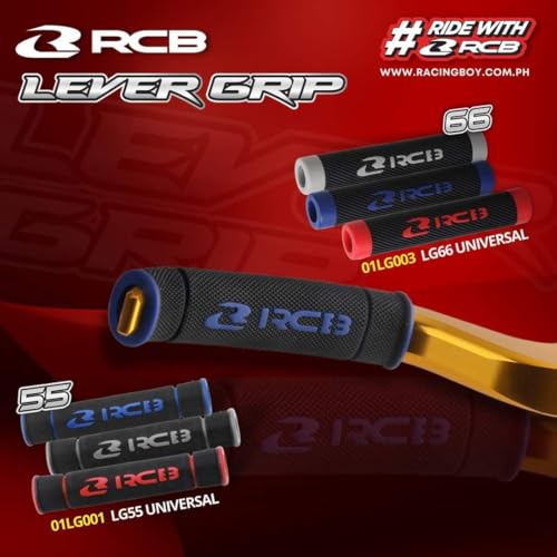 0TO6 RCB Universal Rubber Lever Sleeve Brake Clutch,RED - Image 2