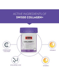 Swisse Collagen+ With Peptides  Vitamin C And E To Reduce Appearance Of Wrinkles, Support Collagen Formation Support Skin Elasticity - 90 Tablets Health Supplements  - Image 2