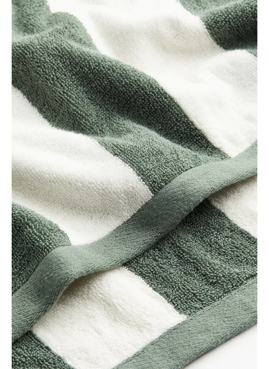 H&M Striped Hand Towel