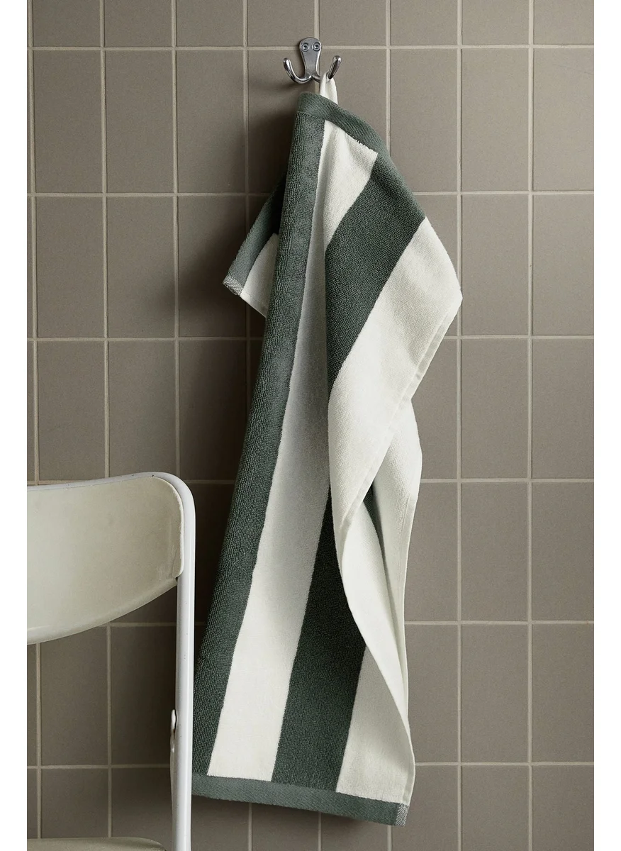 اتش اند ام Striped Hand Towel