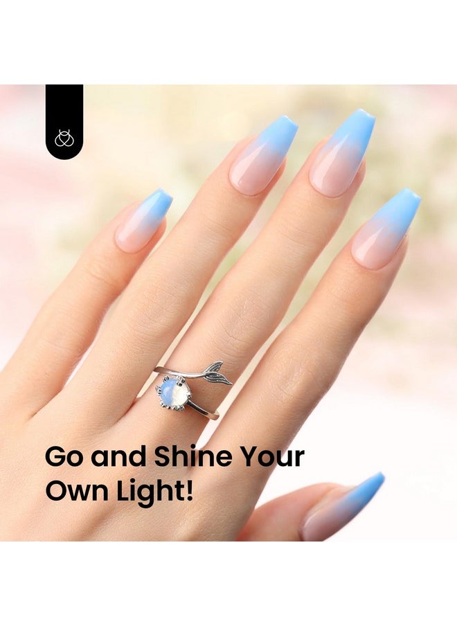 beetles Gel Polish - Beetles Gel Polish 15ml/0.51fl oz No Wipe Top Coat, High Gloss Shiny Long-Lasting Clear Gel Top Coat, Soak Off Nail Lamp Nail Gel, Home DIY Manicure and Nail Salon Valentine's Day Gift for Women - Image 1