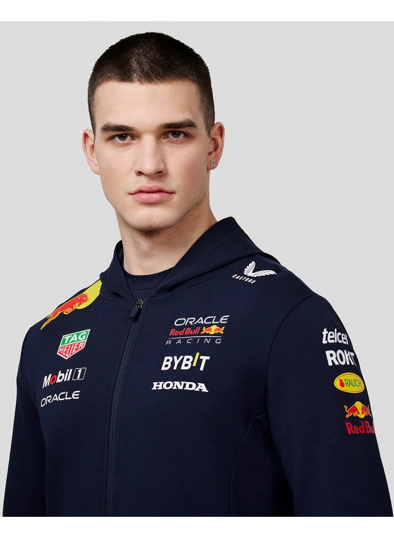 Red Bull Racing F1™ Team Full Zip Hooded Men's Sweatshirt - Image 4