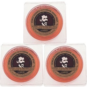 Colonel Conk Col Conk Amber Shave Soap 225 Ounce Pack of 3