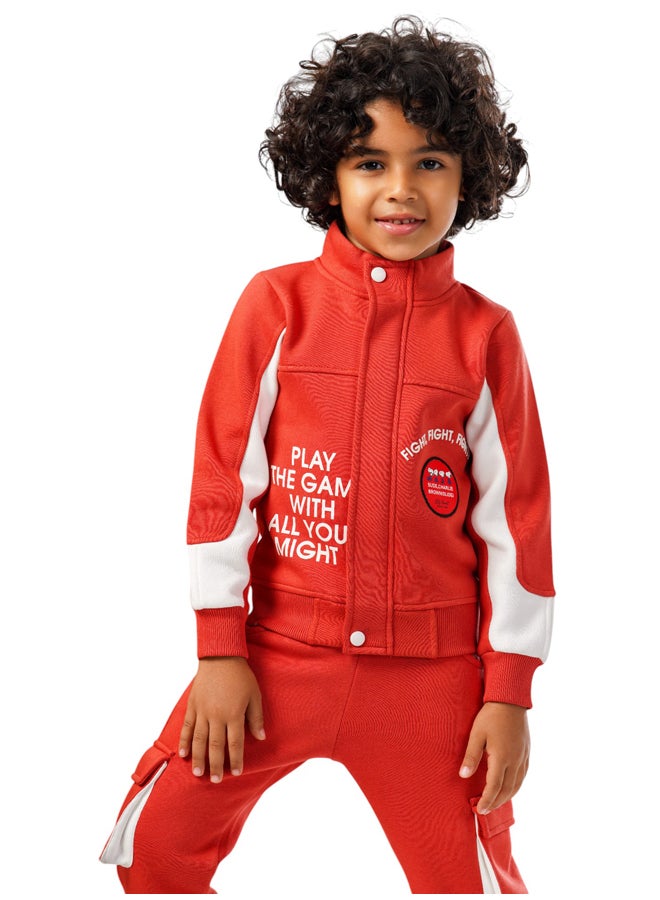 Bongo Kids Wear Bongo Premium Cotton Tracksuit Set for Baby Boys - Image 3