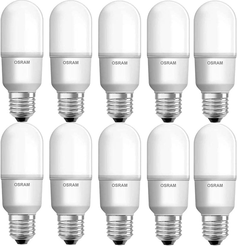Osram LED Value Stick Bulb 12W Cool White E27 Base 4000K - Pack of 10 - Image 1