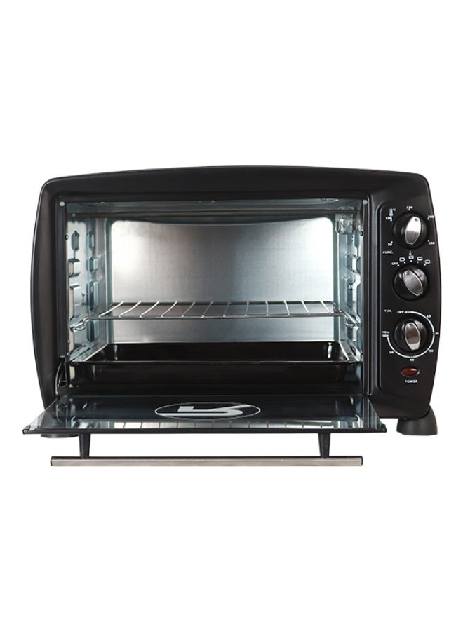 Rafal Oven With Grill /Internal Fan/Timer/Lamp /45 L /2000 W (Black) - Image 2