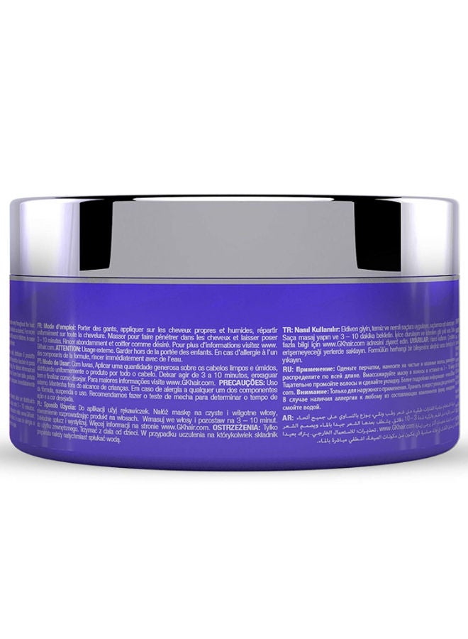 GK Hair Ultra Blonde Bombshell Masque (7.05 Fl Oz/200 g) Semi-Permanent Long Lasting Hair Toning Color Pigments Moisturizing Styling and Coloring Mask for All Hair Types - Image 2