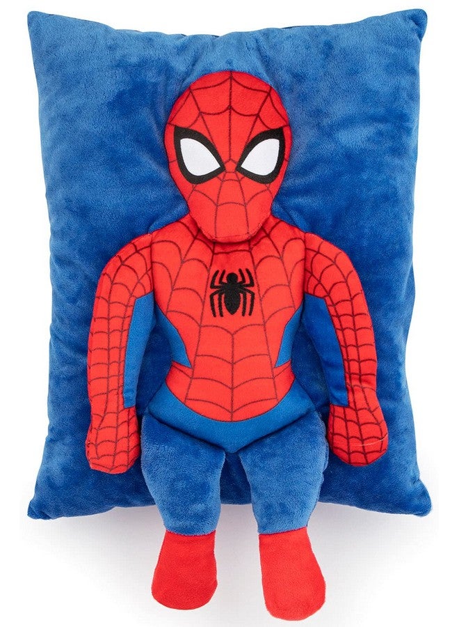 Jay Franco Marvel Spiderman 3D Snuggle Pillow - Super Soft - Measures 15 Inches (Official Marvel Product) - Image 1