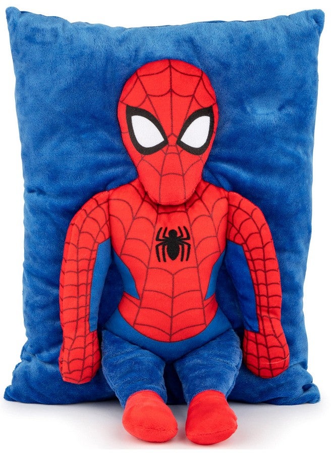 Jay Franco Marvel Spiderman 3D Snuggle Pillow - Super Soft - Measures 15 Inches (Official Marvel Product) - Image 2