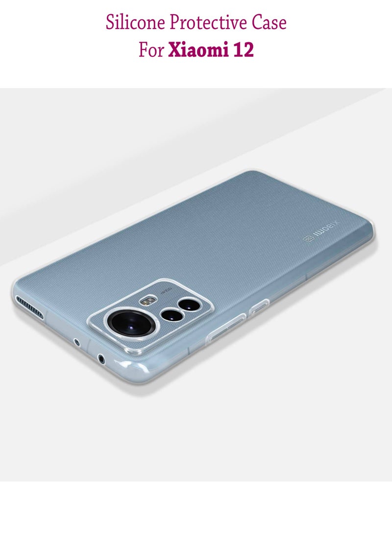 ولديك غطاء حماية لهاتف Xiaomi 12 - شفاف - Image 1