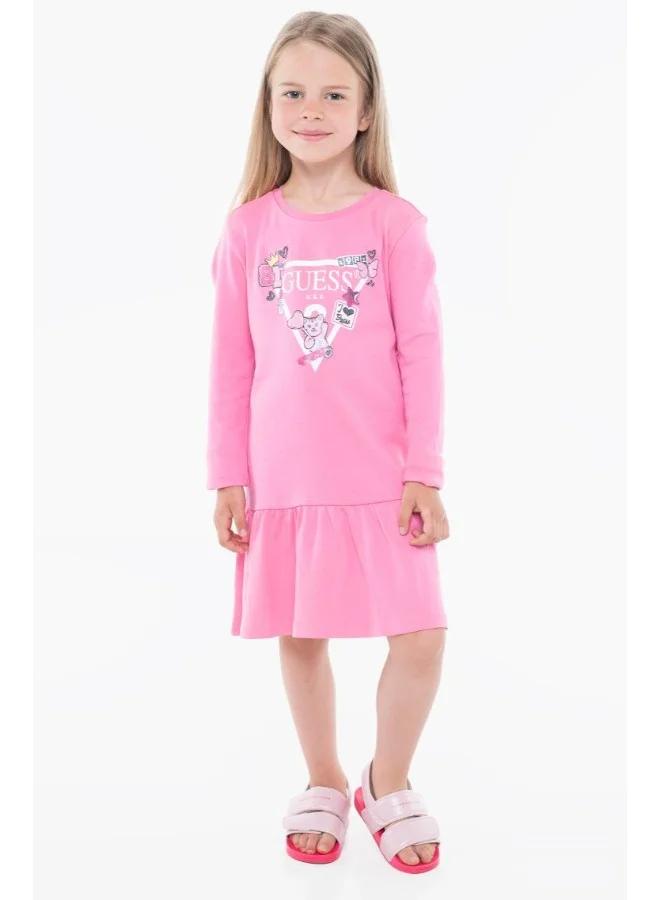 GUESS Kids Long Sleeve Mini Dress