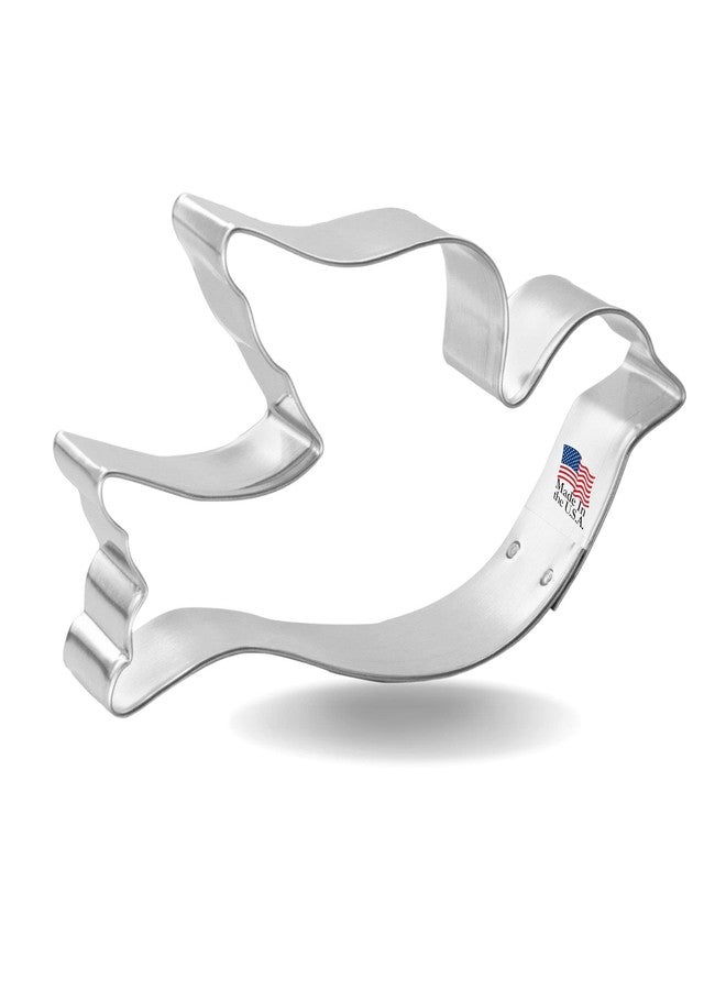 Foose Dove Cookie Cutter 4.25 Inch –Tin Plated Steel Cookie Cutters – Dove Cookie Mold - Image 4