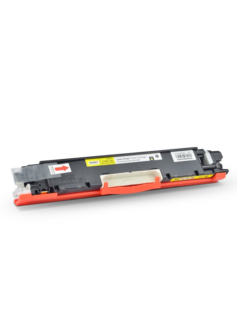 ماجيستي مجموعة حبر ملونة CF352A CE312A 130A 126A متوافقة مع طابعة اتش بي ليزر جيت برو M175 M175nw M175a M176n M177fw CP1025 CP1025nw M275 M275nw ( أصفر ) - Image 2