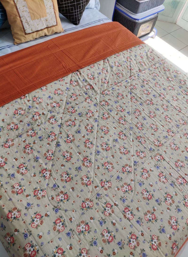 SUMMER Printed Cotton Quilt, size 200/230,