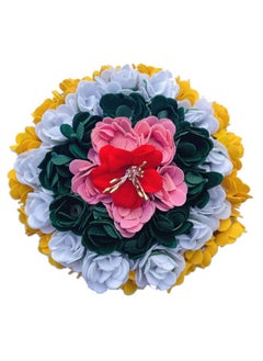 Maahal Maahal Artificial Flower Juda, Bridal Gajra/Bun Hair Accessories, For Women & Girls, Pack Of 1 