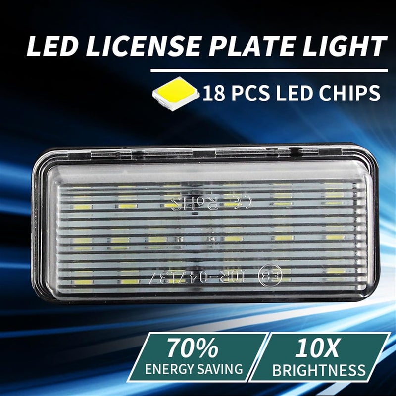 QASULER LED License Plate Light for Toyota Vehicles - Image 2
