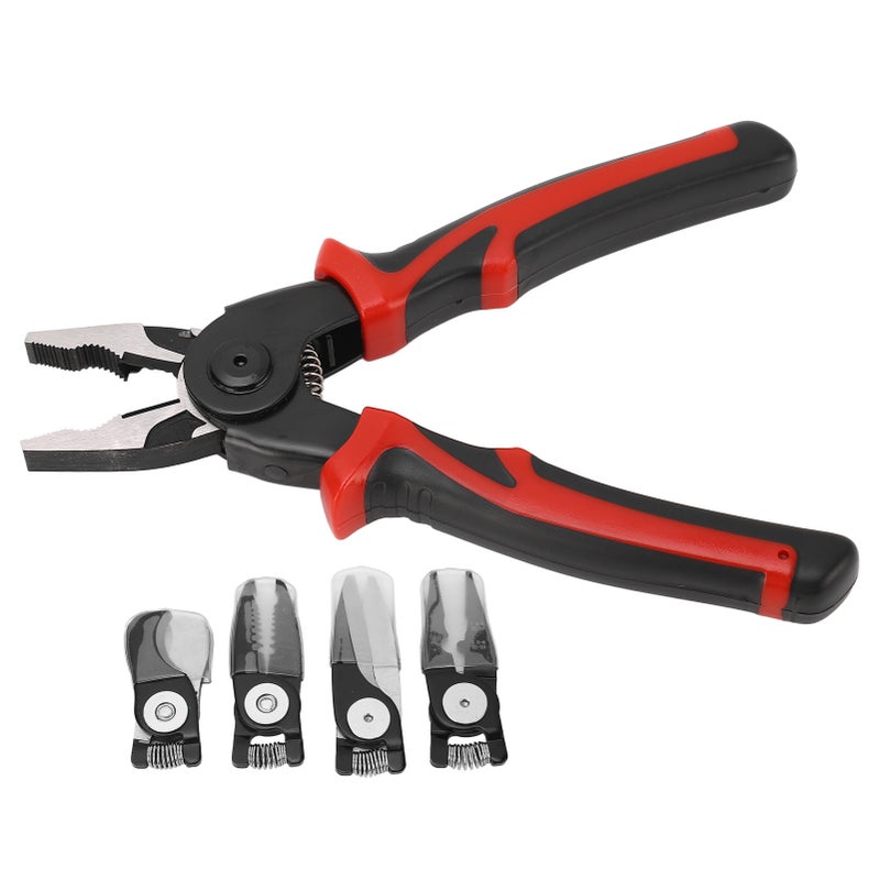 Multifunctional Pliers 5 in 1 Changeable Pliers Cutting Stripping Pliers for Working - Image 3