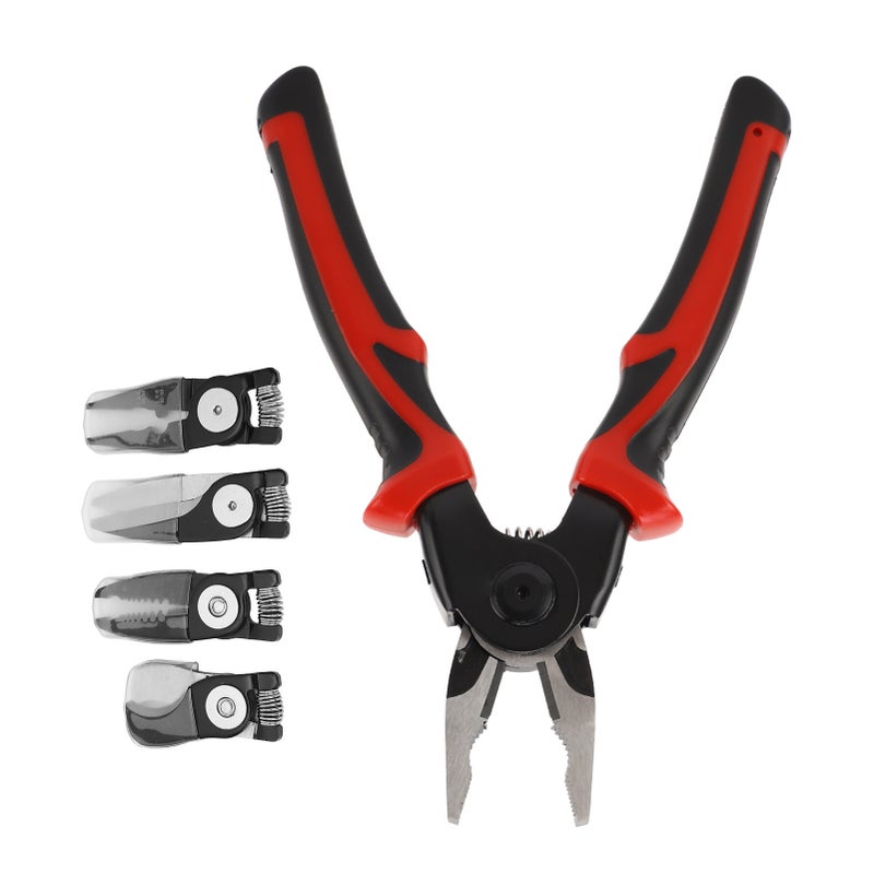 Multifunctional Pliers 5 in 1 Changeable Pliers Cutting Stripping Pliers for Working - Image 4