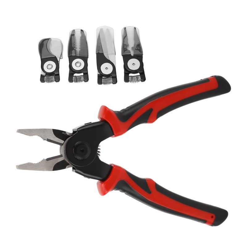 Multifunctional Pliers 5 in 1 Changeable Pliers Cutting Stripping Pliers for Working - Image 5