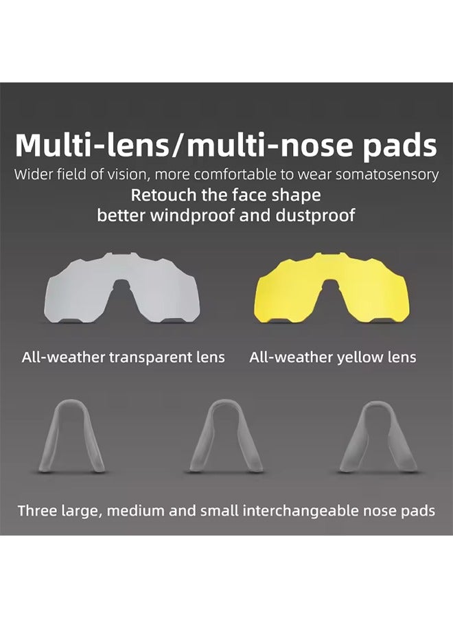 Rockbros ROCKBROS Polarized Sunglasses Outdoor Cycling Glasses Running UV400 Protection Racing Bike Goggles Sports Eyewear - Image 4
