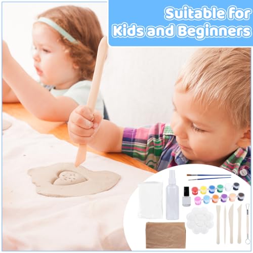 PATPAT® Squishy Making Kit - DIY Clay Mould Set, Ta-ba Squishy Clay DIY Kit for Kids Stress Relief Clay Fidget Toy Silicone Mould Making Kit Squishy Toy DIY Clay Kit with Tools & Accessories - Image 5