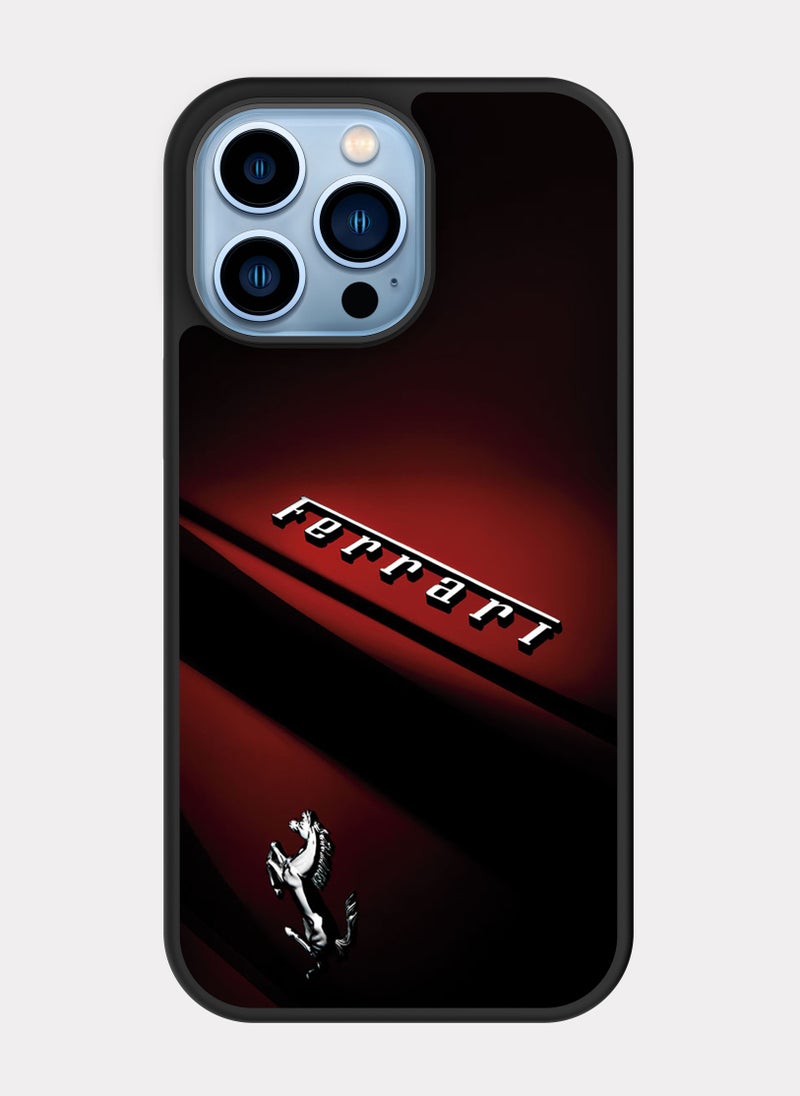 PXLAAT iPhone 13 Pro Max case cover Ferrari - Image 1